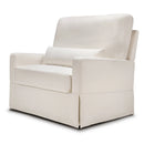 Chair and a Half Pillowback Swivel Glider - Beige