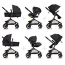Modular Travel System with LiteMax Infant Car Seat - Casual Gray