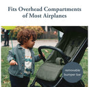 Compact Airplane Travel Stroller - Crocodile Green