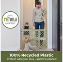 Recycled Plastic Baby Gate - Sea Grass Green