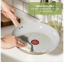 Simply Cook 20pc Ceramic Nonstick Cookware Set - Beige