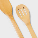 10pc Bamboo Silicone Kitchen Utensil Set Blue - ™
