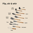 10pc Kitchen Utensil Set - Gray