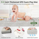 Foldable Baby Play Mat for Floor, 79x71