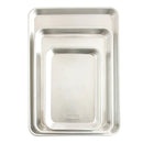3-Piece Aluminum Jelly Roll Baking Sheet Set - Silver