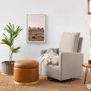 Cali Pillowback Swivel Glider - Performance Beach Eco-Weave