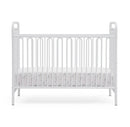 4-in-1 Metal Convertible Crib - White