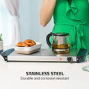 Electric Warming Tray - Silver
