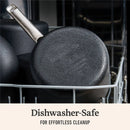 2.5qt Nonstick Hard Anodized Sauce Pan With Lid