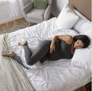 Total Body Pillow with Removable Cover - Grey
