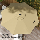 Canopy Replacement for LYON 11' Umbrella