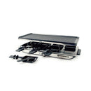 8-Person Raclette Party Grill - Black