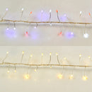 Living Accents LED Big Seed Cluster Light Set Multicolored 9 ft. 150 lights, Pack of 12