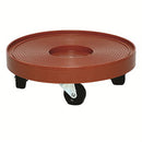 Devault Round Terra Cotta Plant Dolly, 12"