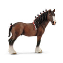 Schleich Farm World Clydesdale Gelding Toy Brown, Pack of 5