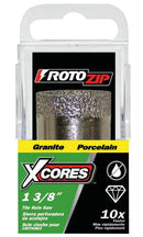 Rotozip XC-T1375 Hole Saw, 1-3/8 in Dia, 1-1/4 in D Cutting