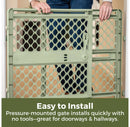 Recycled Plastic Baby Gate - Sea Grass Green