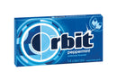 Orbit Sugar Free Peppermint Chewing Gum 14 pc, Pack of 12