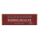 Hammond's Candies Bourbon Pecan Pie Milk Chocolate Candy Bar 2.25 oz, Pack of 12