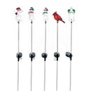 Alpine LED Cool White Assorted 33 in. Garden Stake, Pack of 20