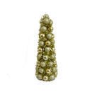 FC Young Assorted Glitter Ball Cone Christmas Tree 18 in., Pack of 4