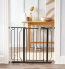 Easy Step 38.5-Inch Wide Walk Thru Baby Gate - Black
