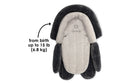 2-in-1 Head Support - Cuddle Soft - Gray