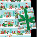 Paper Images Assorted Festive Gift Wrap, Pack of 48