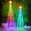 Celebrations LED Multi Ribbon RGB Light 4 ft. Yard Decor