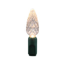 Celebrations Platinum LED C6 Warm White 50 ct String Christmas Lights 25 ft.