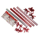 Paper Images Assorted Holiday Gift Wrap Kit, Pack of 6