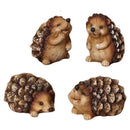 Gerson Assorted Hedgehog with Glitter Figurine 2.5 in., Pack of 12