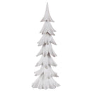 Gerson White Holiday Christmas Tree Table Decor 20 in., Pack of 6