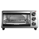4 Slice Toaster Oven - Black