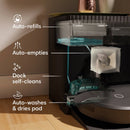 Robotic Vacuum with AutoWash Dock - Black