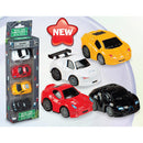 Playmaker Toys Race Cars Assorted 4 pc, Pack of 12