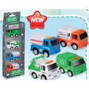 Playmaker Toys Die-Cast Car Pack City Trucks 4 pc, Pack of 12