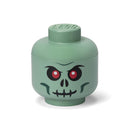 LEGO Licensed Skeleton Small Green Storage Head Green
