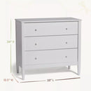 Clover 3-Drawer Dresser - Grove Green
