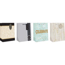 Paper Images Assorted General Formal Designs Medium Gift Bag, Pack of 12