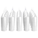 UCO White Unscented Scent Candle, Pack of 20