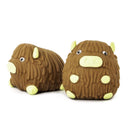 Keycraft Squidgy Highland Cow Brown, Pack of 12