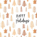 P Graham Dunn White Pine Happy Holidays Word Block 5 in., Pack of 4