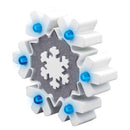 Shawshank LEDz LED Blue/White Snowman or Snowflake Marquee, Pack of 12
