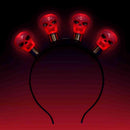Shawshank LEDz Halloween Flashing Headband 1 pk, Pack of 12
