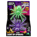 Shawshank LEDz LED Light Up Spiders 2 pk, Pack of 8