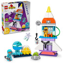 LEGO DUPLO 3in1 Space Shuttle Adventure Building Set Multicolor 58 pc