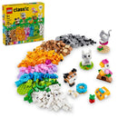 LEGO Classic Creative Pets Building Set Multicolor 450 pc