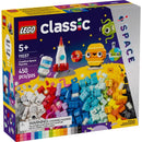 LEGO Classic Creative Space Planets Building Set Multicolor 450 pc