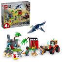 LEGO Jurrasic World Baby Dinosaur Rescue Center Building Set Multicolor 139 pc
